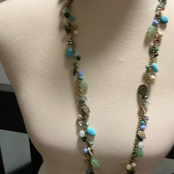 Premier Designs “Treasure Cove” Elegant Multi-Color Beaded Necklace #PDNK1 - Picture 5 of 7